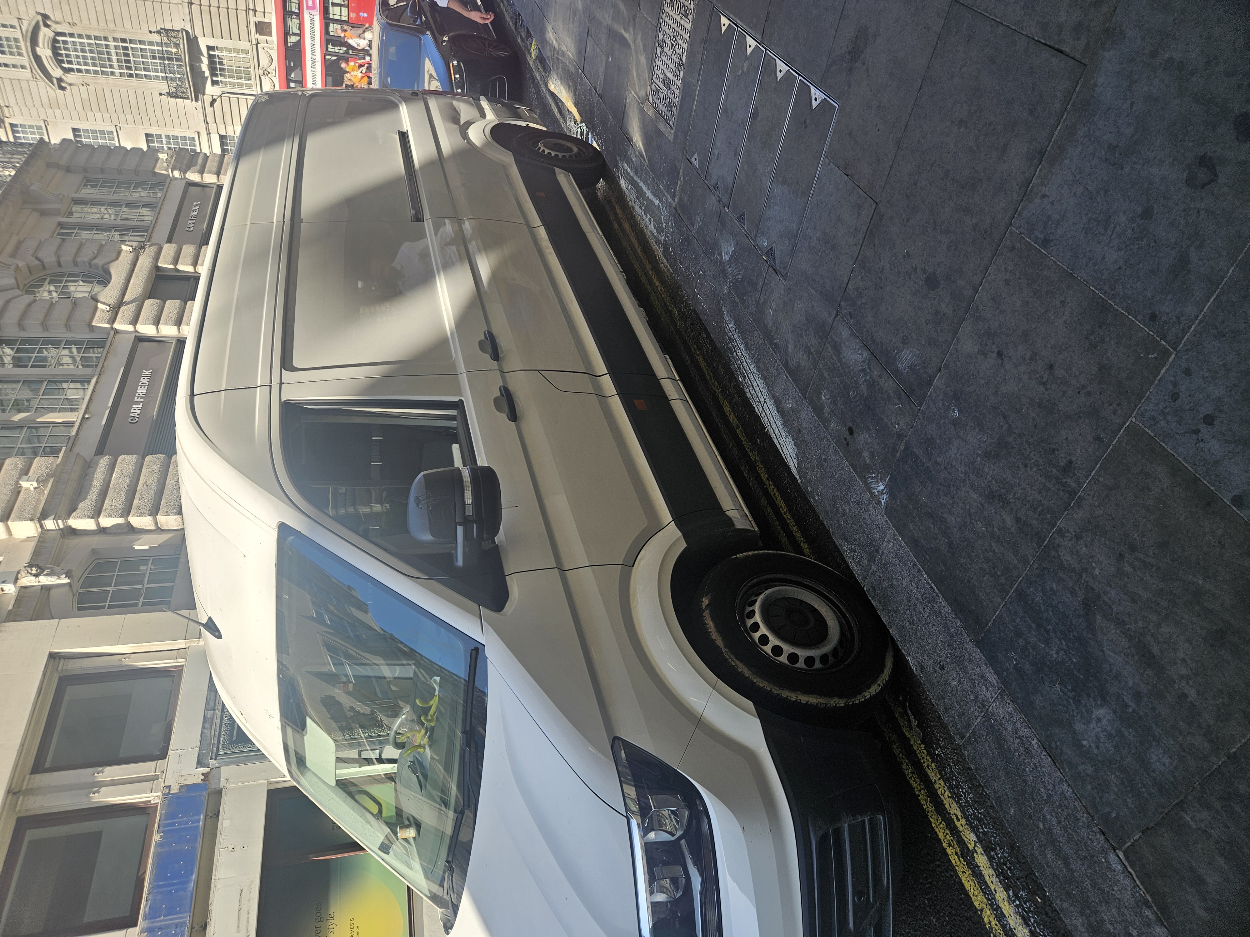 Flashpoint Logistics Van Front